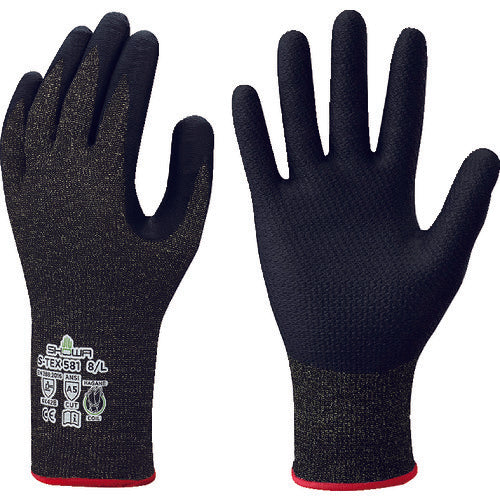 Cut-Resistant Gloves  S-TEX 581-M  SHOWA