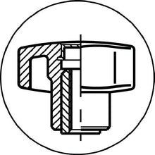Load image into Gallery viewer, Plastic Lobe Knob  STK50N  ELESA
