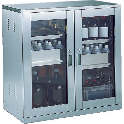 Earthquake-proof Stainless Steel Chemicals Storage Cabinet  SW  TRUSCO