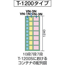 Load image into Gallery viewer, Panel for Panel Container Rack  T-1200S  TRUSCO
