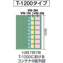 Load image into Gallery viewer, Panel for Panel Container Rack  T-1200-GN  TRUSCO
