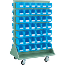 Load image into Gallery viewer, Panel Container Rack (Double-sided Caster type)  T-1242WN-C  TRUSCO
