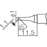 Replacement Tip  T12-BC1  HAKKO