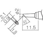 Replacement Tip  T12-BCM2  HAKKO