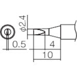 Replacement Tip  T12-D24  HAKKO