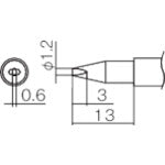 Replacement Tip  T12-DL12  HAKKO