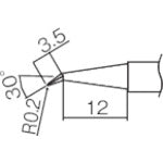 Replacement Tip  T12-J02  HAKKO