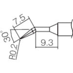 Replacement Tip  T12-JL02  HAKKO