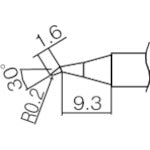 Replacement Tip  T12-JS02  HAKKO