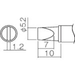 Replacement Tip  T12-WD52  HAKKO