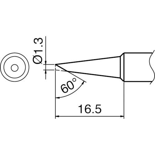 Replacement Tip  T18-S6  HAKKO