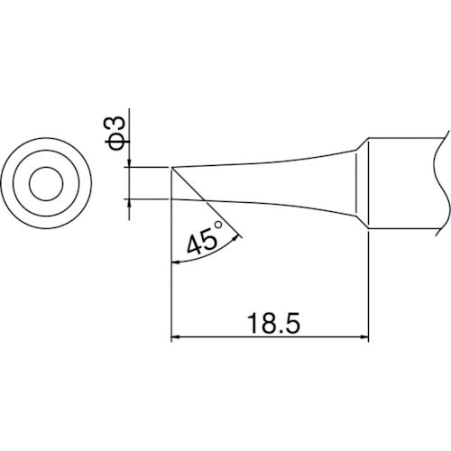 Temperature Controlled Soldering Iron  T19-C3  HAKKO