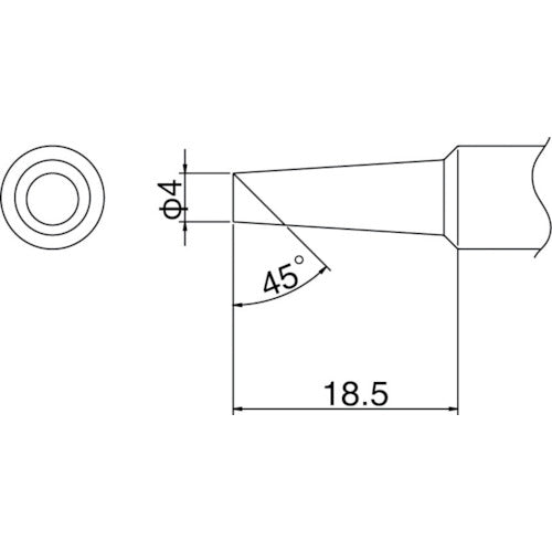 Temperature Controlled Soldering Iron  T19-C4  HAKKO