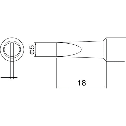 Temperature Controlled Soldering Iron  T19-D5  HAKKO