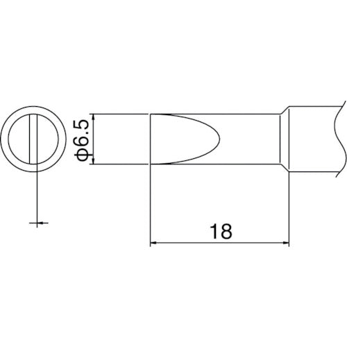 Temperature Controlled Soldering Iron  T19-D65  HAKKO