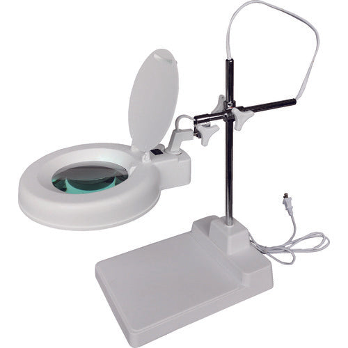 LED Magnifying Lamp with Heavy Base  202BL3  TRUSCO