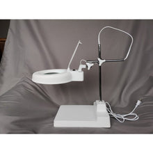 Load image into Gallery viewer, LED Magnifying Lamp with Heavy Base  202BL3  TRUSCO
