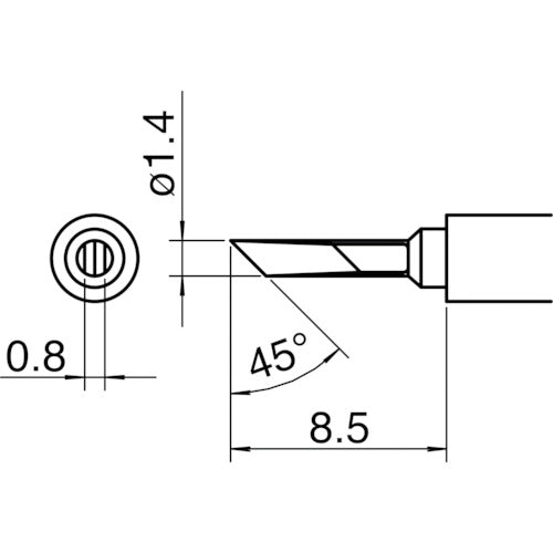 Soldering Tip  T30-KN  HAKKO