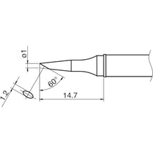 Load image into Gallery viewer, Soldering Tip  T31-01BC1  HAKKO
