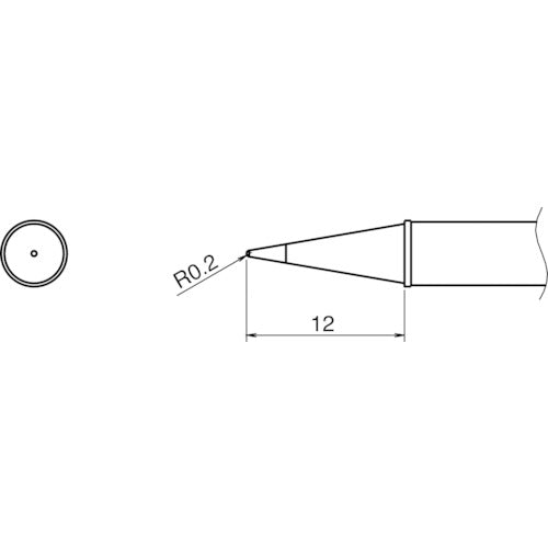 Soldering Tip  T31-01BL  HAKKO