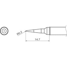 Load image into Gallery viewer, Soldering Tip  T31-01IL  HAKKO
