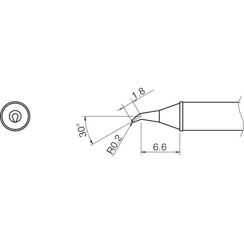 Soldering Tip  T31-01JS02  HAKKO