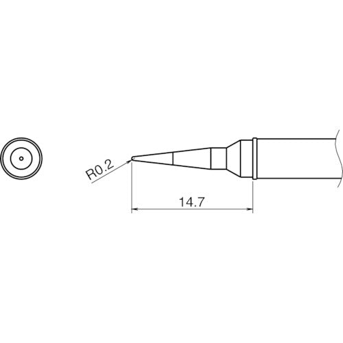 Soldering Tip  T31-02IL  HAKKO