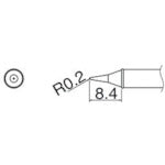 Load image into Gallery viewer, SOLDERING TIP  T31-03I  HAKKO
