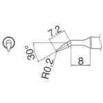 Load image into Gallery viewer, SOLDERING TIP  T31-03JL02  HAKKO
