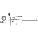 SOLDERING TIP SHAPE-3.2D FOR FX-650  T34-D32  HAKKO