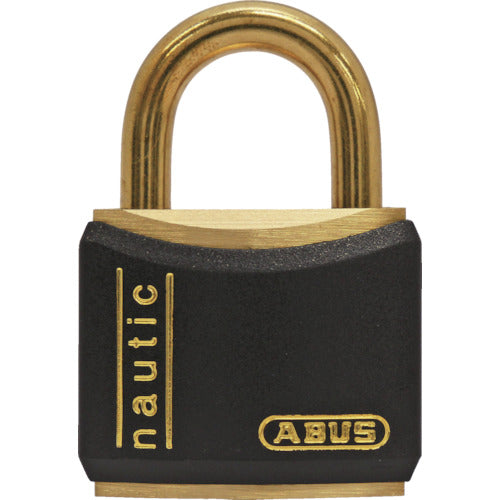 Clynder Brass Padlock with Plastic Bumper  T84MB-30-KD  ABUS