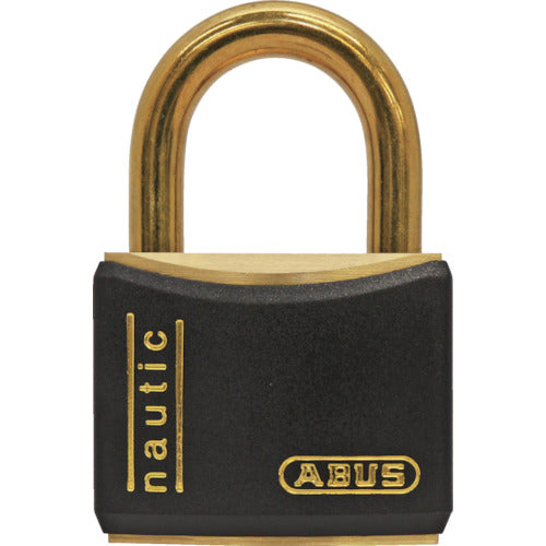 Clynder Brass Padlock with Plastic Bumper  T84MB-40-KD  ABUS