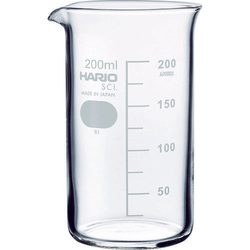 Tall beaker with Measurements  TB-200 SCI  HARIO