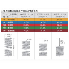 Load image into Gallery viewer, Flat-wire Colled Spring  TB40X175  TPHATSU
