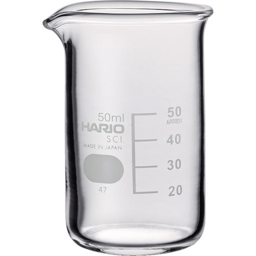 Tall beaker with Measurements  TB-50 SCI  HARIO