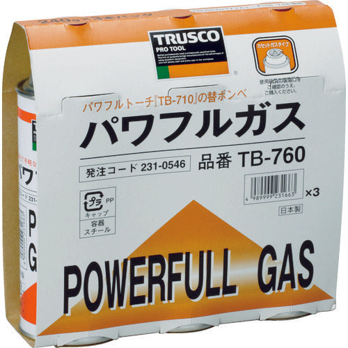 Powerful Torch(Gas Bottle type)  TB-760  TRUSCO