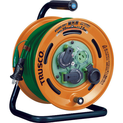 Cord Reel(Water-proof type with Breaker)  TBE-30KC  TRUSCO