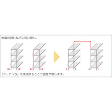 Load image into Gallery viewer, Arc-Shaped Bar Against Overturning  TB-M1100N  TRUSCO
