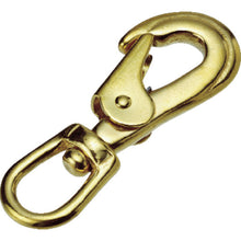 Load image into Gallery viewer, Brass Swivel Eye Snap  TBRF-2  TRUSCO
