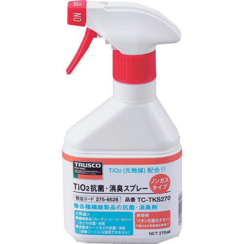 TiO2 Antibacterial Deodorization Spray(Non-LPG type)  TC-TKS270  TRUSCO