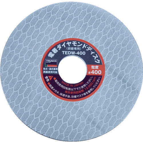 Electroplated Diamond Disc  TEDW-400  TRUSCO