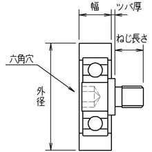 Load image into Gallery viewer, Engineering Plastics Coated Precision Bearing  TEFS3008  TRUSCO
