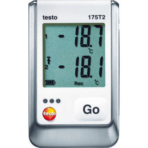 temperature data logger with internal sensor  TESTO175-T2  Testo