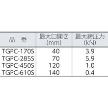 Load image into Gallery viewer, C-type Grip Plier  TGPC-285S  TRUSCO
