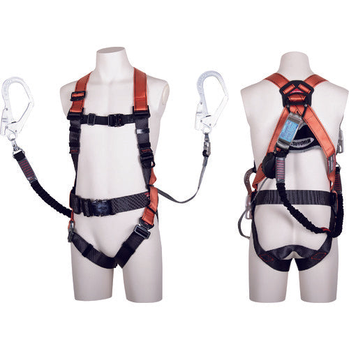 Full Body Harness  TH-502-OHNV93SV-OT-OR-L-2R23-JAN-BX  TSUYORON