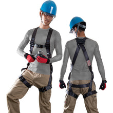 Load image into Gallery viewer, Full Body Harness  TH-504-2NV93SV-OT-DG-M-2R23-JAN-BX  TSUYORON
