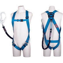 Load image into Gallery viewer, Full Body Harness  TH-510-NV93SV-OT-BL4-L-R23-JAN-BX  TSUYORON
