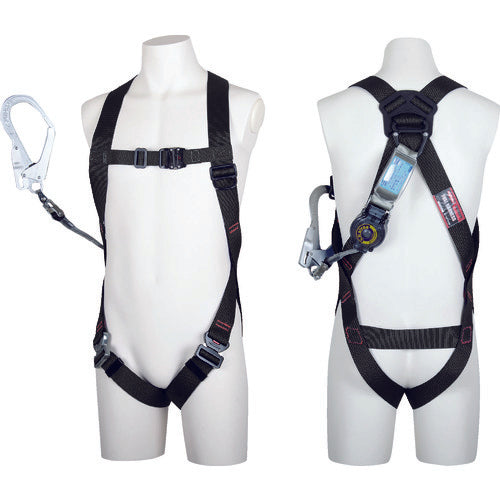 Full Body Harness  TH-510-TR93SV-OT-BLK-M-R23-JAN-BX  TSUYORON