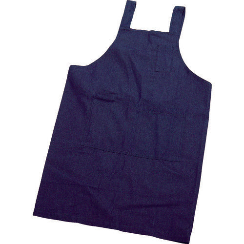 H-shaped Jeans-texture Apron  THDE  TRUSCO