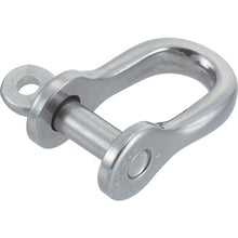 Load image into Gallery viewer, Stainless Steel Half-Round Screw Pin D-Shackle  THS-5  TRUSCO
